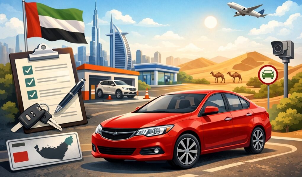 How to Register a Car in the UAE